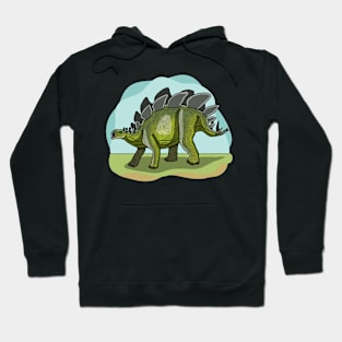 Stegosaurus dinosaur Hoodie